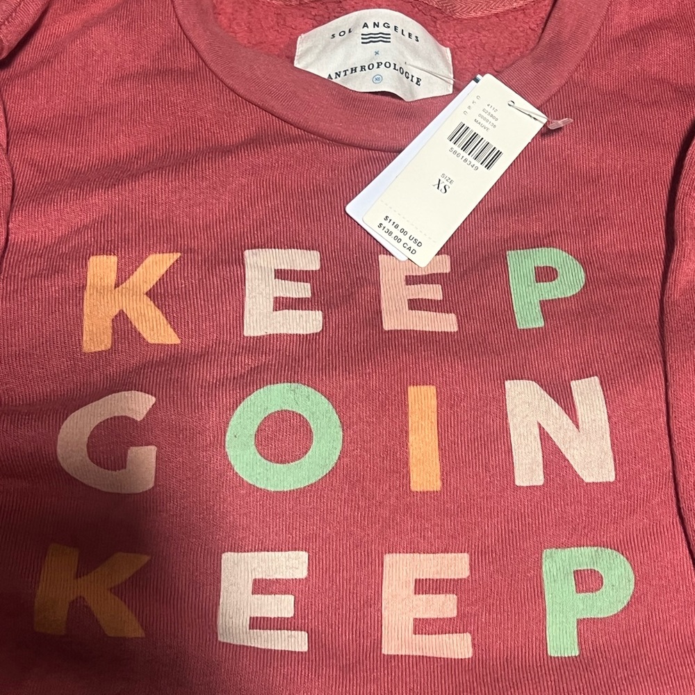 Brand new anthropology,  sweater very soft